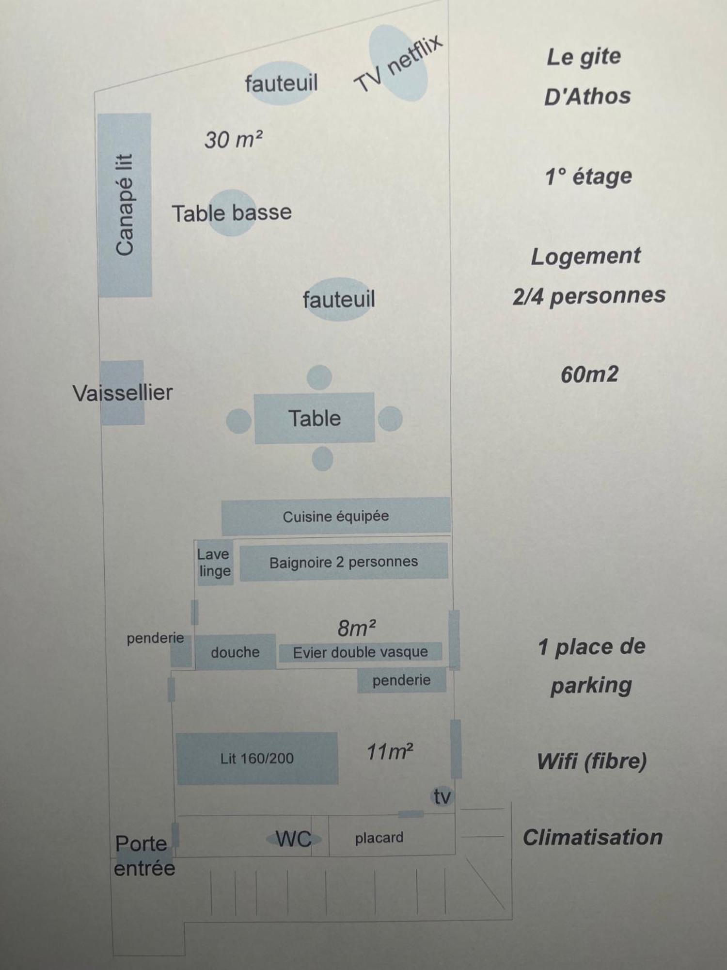 Le Gite Des 3 Mousquetaires Amboise Luaran gambar